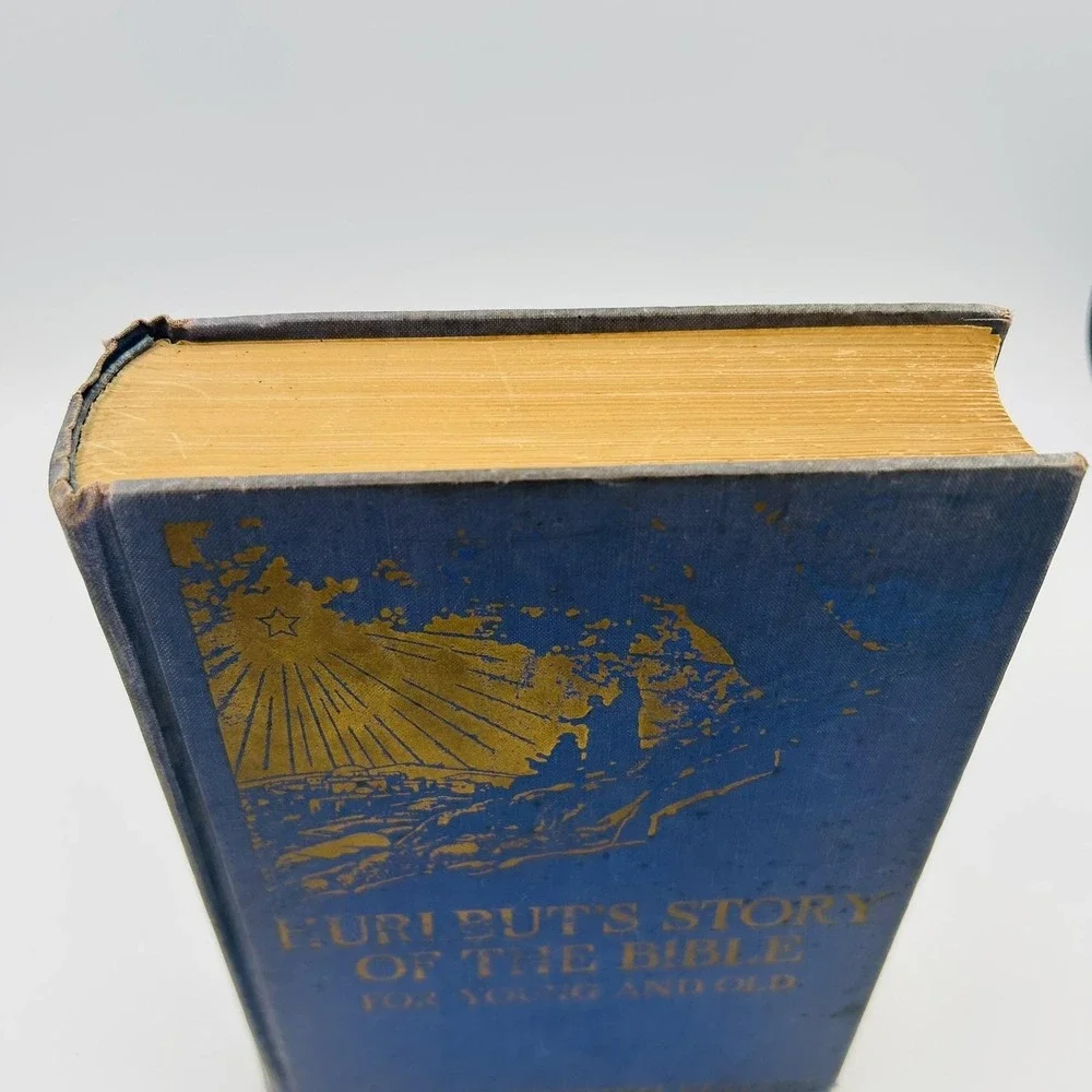 Vintage Hurlbut's Story Of The Bible Jesse Lyman Hurlbut 1932 HC Illustrated